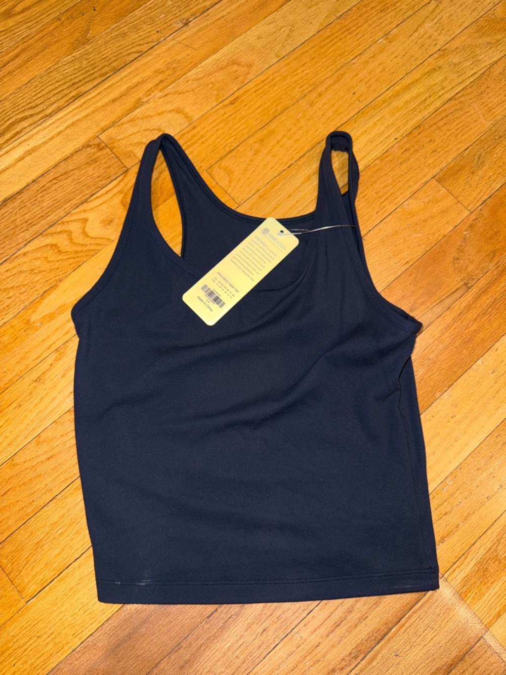 CRZ YOGA Navy Tank Top